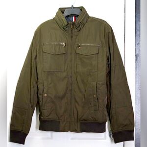 Tommy Hilfiger - Performance Bomber Jacket in army green (Brand New)